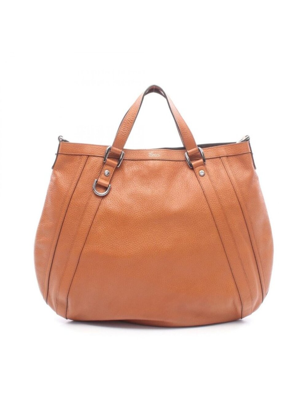 Gucci Handbag Abbey GG Pattern Brown Leather Tote B